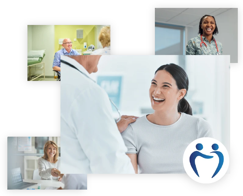 Dentist providing care as part of Hampshire Healthcare Partners Preventative Health Plan